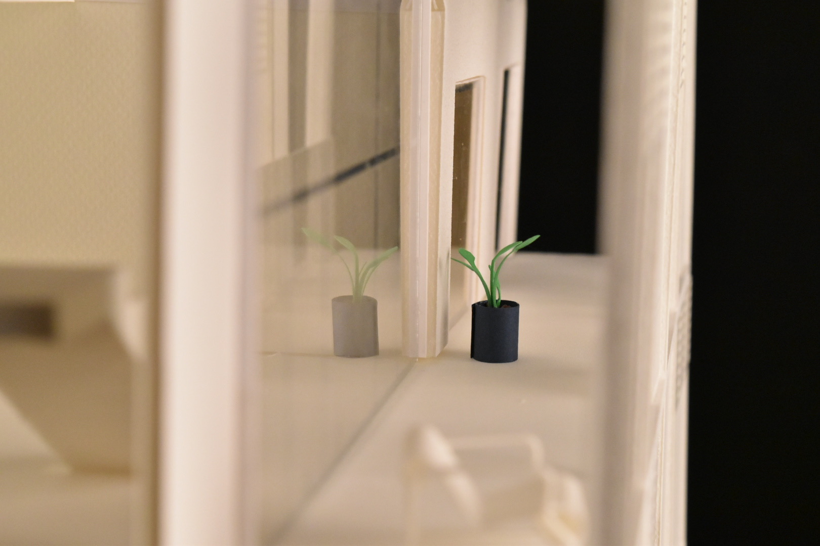 α - Cluster Living Model 1:30, Interior